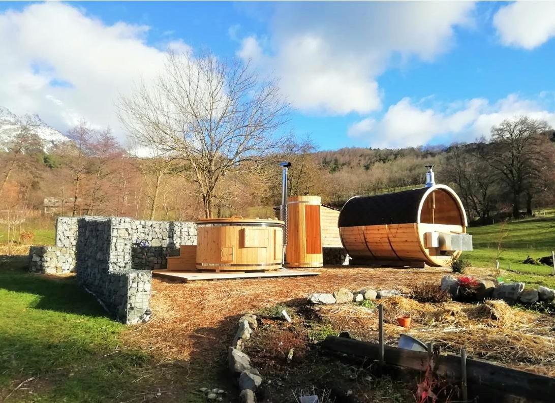 Au-Dela Des Nuages, Maison D'Hotes Insolite & Spa Aubessagne Exterior photo